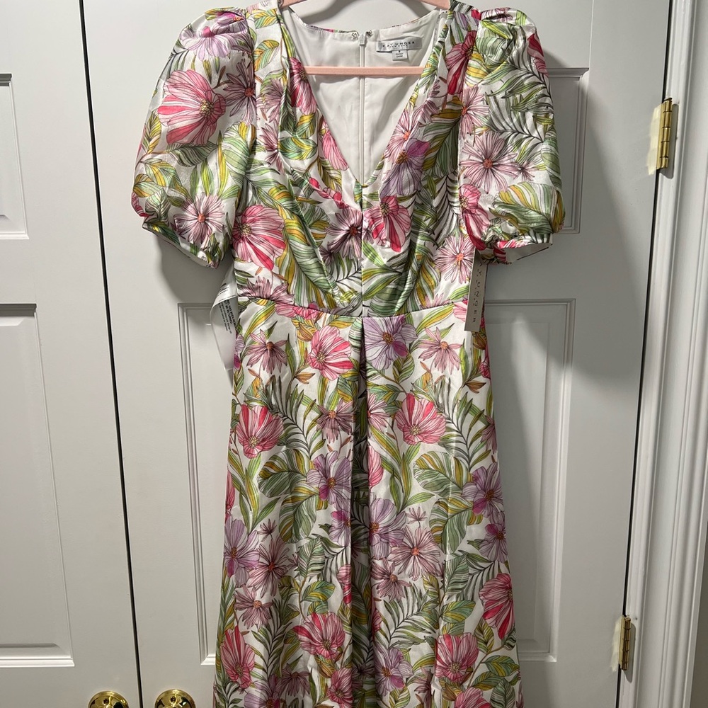 NWT Kay Unger silk dress